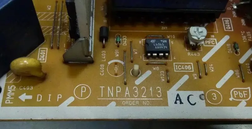 TH-42PA40C мощность панели TNPA3213 используется | Электроника