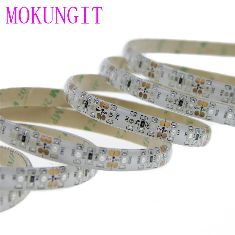 Быстрая Доставка 100 м 20X 5 3528 цветная оранжевая Светодиодная лента DC12V 600LED 120