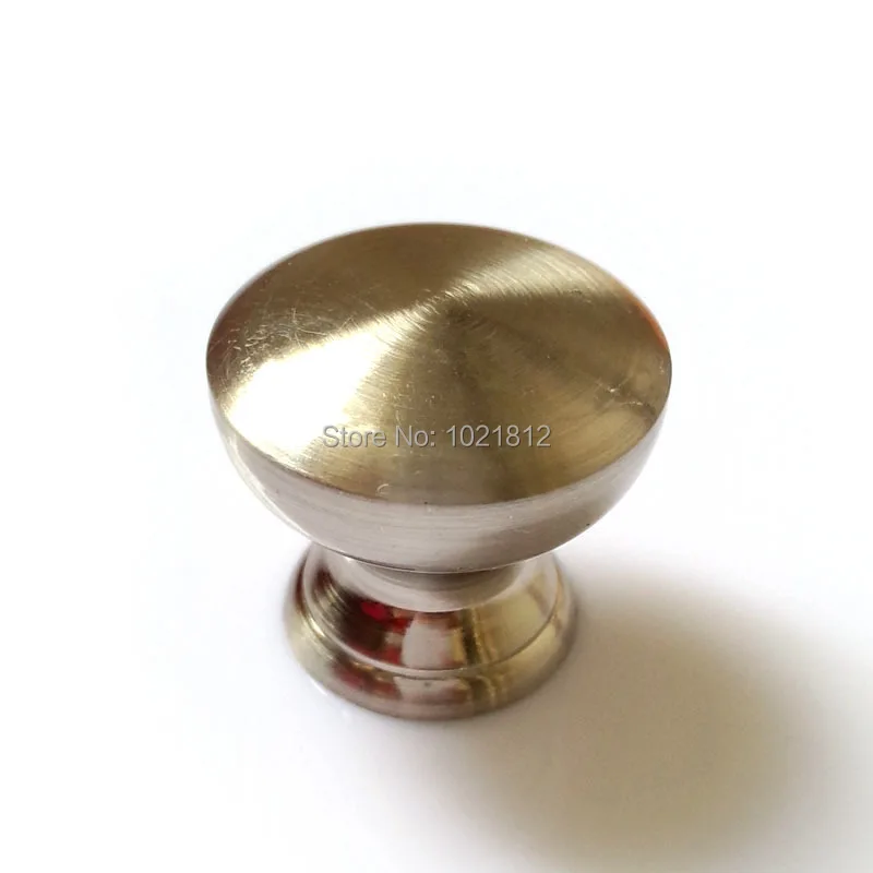 25 мм Алюминий сплав Атлас Никель ручка для шкафа Шкаф Ручка Кухня ящика тянуть