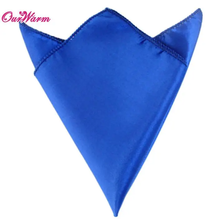DBU 100Pcs Wedding Table Napkins 12" Square Pocket Handkerchief Satin Table Dinner Napkins for Wedding Decoration Accessories - Цвет: DBU