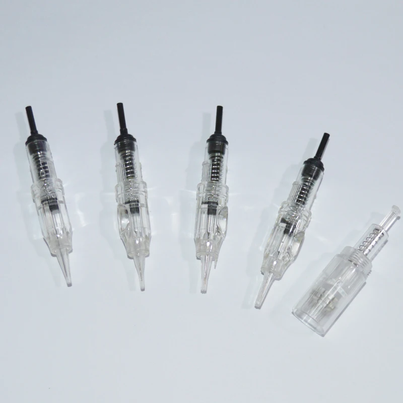 10pcs 1Pin Needle Derma Pen Bayonet Cartridge for Electric Auto Microneedle 1RL Nano Needles Tip | Красота и здоровье