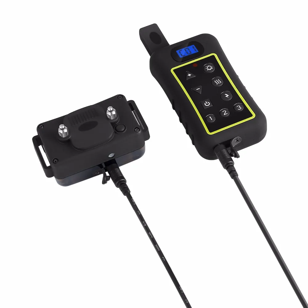 

Electric Vibration Bark Control 2 Remote Pet Dog Shock Training Collar Waterproof Rechargeable for dog training