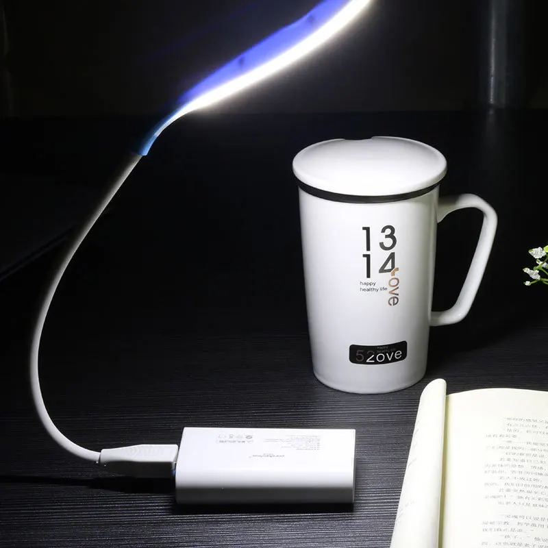 AIFFECT портативный мини USB Светодиодная лампа гибкий светодиодный встроенный свет