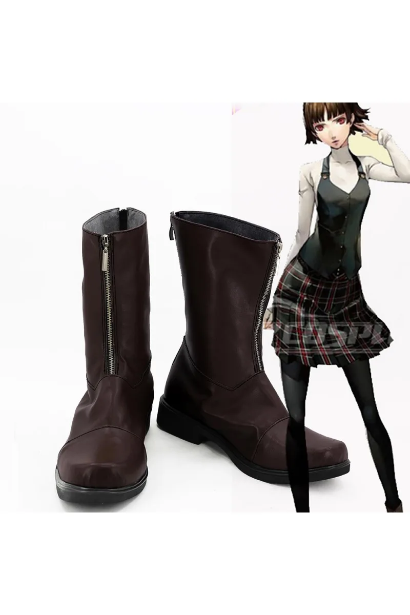 Обувь для костюмированной вечеринки Persona 5 queen Makoto Niijima; обувь для костюмированной вечеринки на Хэллоуин; европейский размер