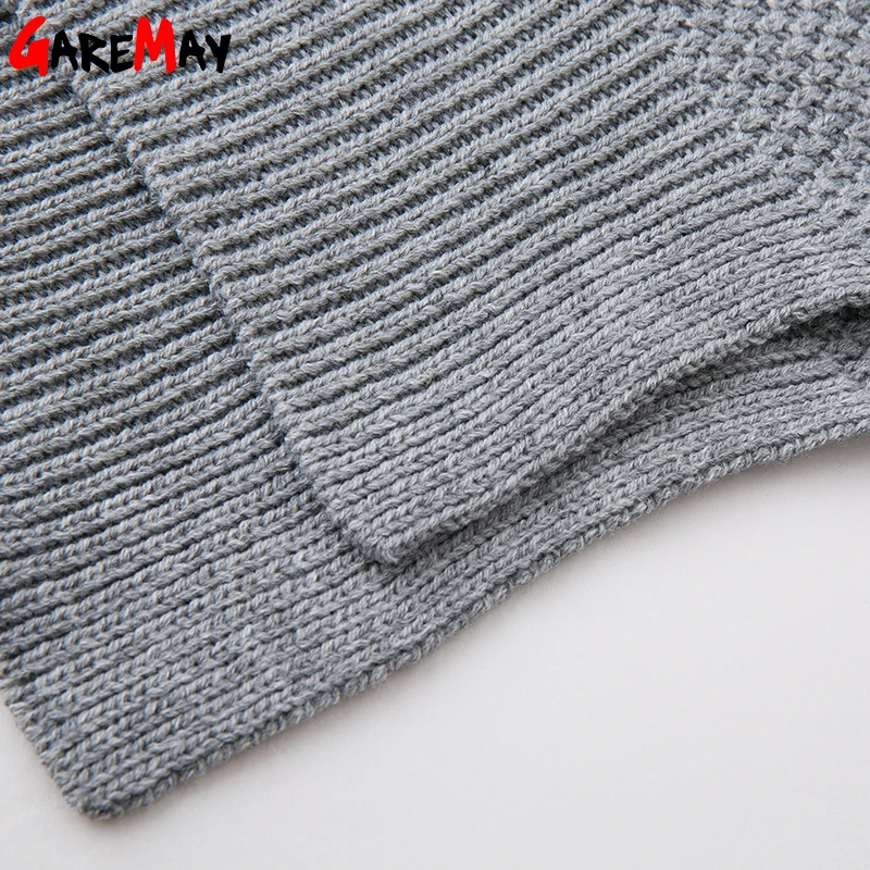 Sweater Women Pull Knitting Jumper Autumn Winter Pullover Female Jersey Mujer Invierno Knitted Tops For GAREMAY | Женская одежда
