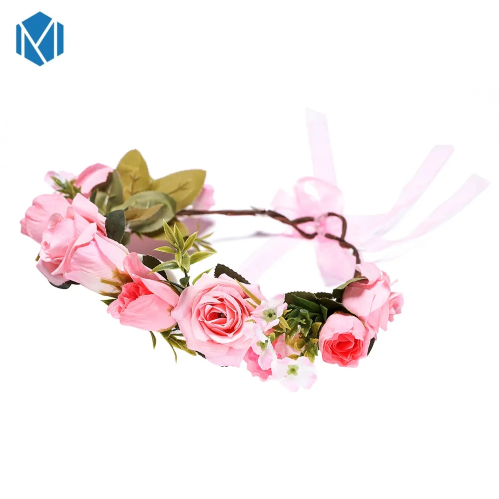 MISM Kawaii Winter Fluffy Cotton Scrunchie Dot bow Headband Sweet Headdress Makeup Hair Accessories Sports Elastic Bands |