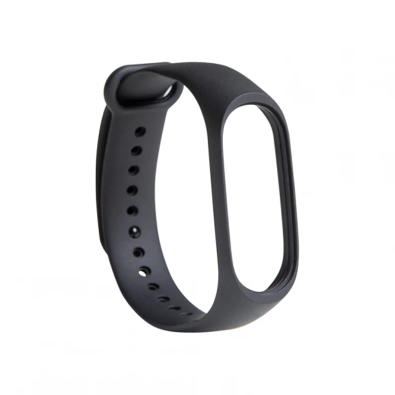 Оригинальный Цветной силиконовый сменный ремешок Xiaomi для браслета Miband 4 3 Mi band