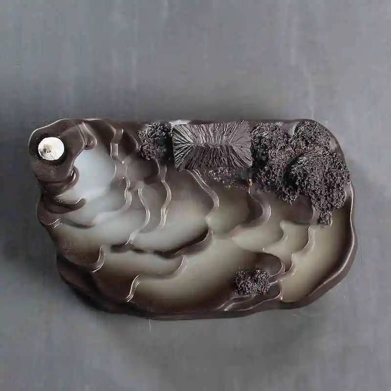 Курильница для благовоний Backflow подставка с изображением водопада гор реки