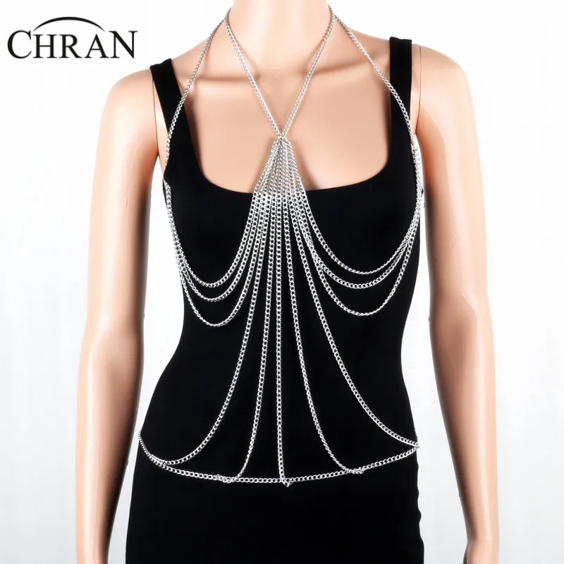 Chran женская сексуальная модная пляжная цепочка простой кроссовер на талию живота