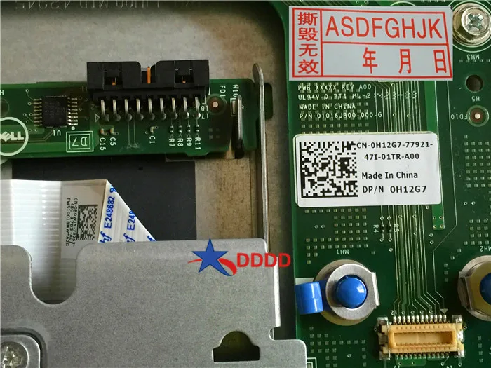 Оригинал для Dell Poweredge T620 передняя панель управления ЖК-дисплеем H12G7 0H12G7 |