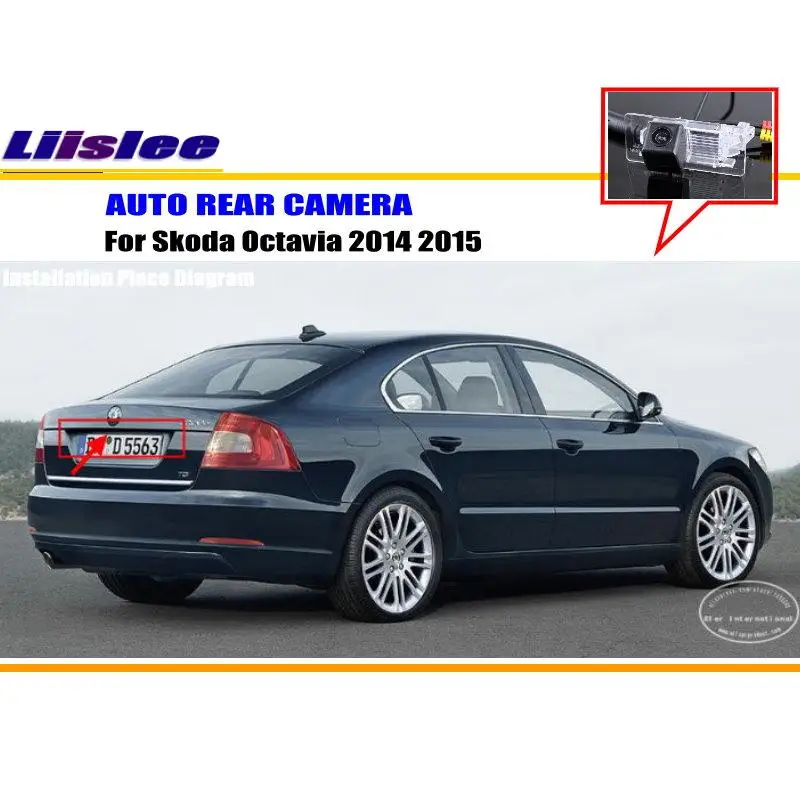 Liislee Автомобильная задняя камера/камера заднего вида для Skoda Octavia 3 III A7 (Typ 5E) MK3 2013 ~