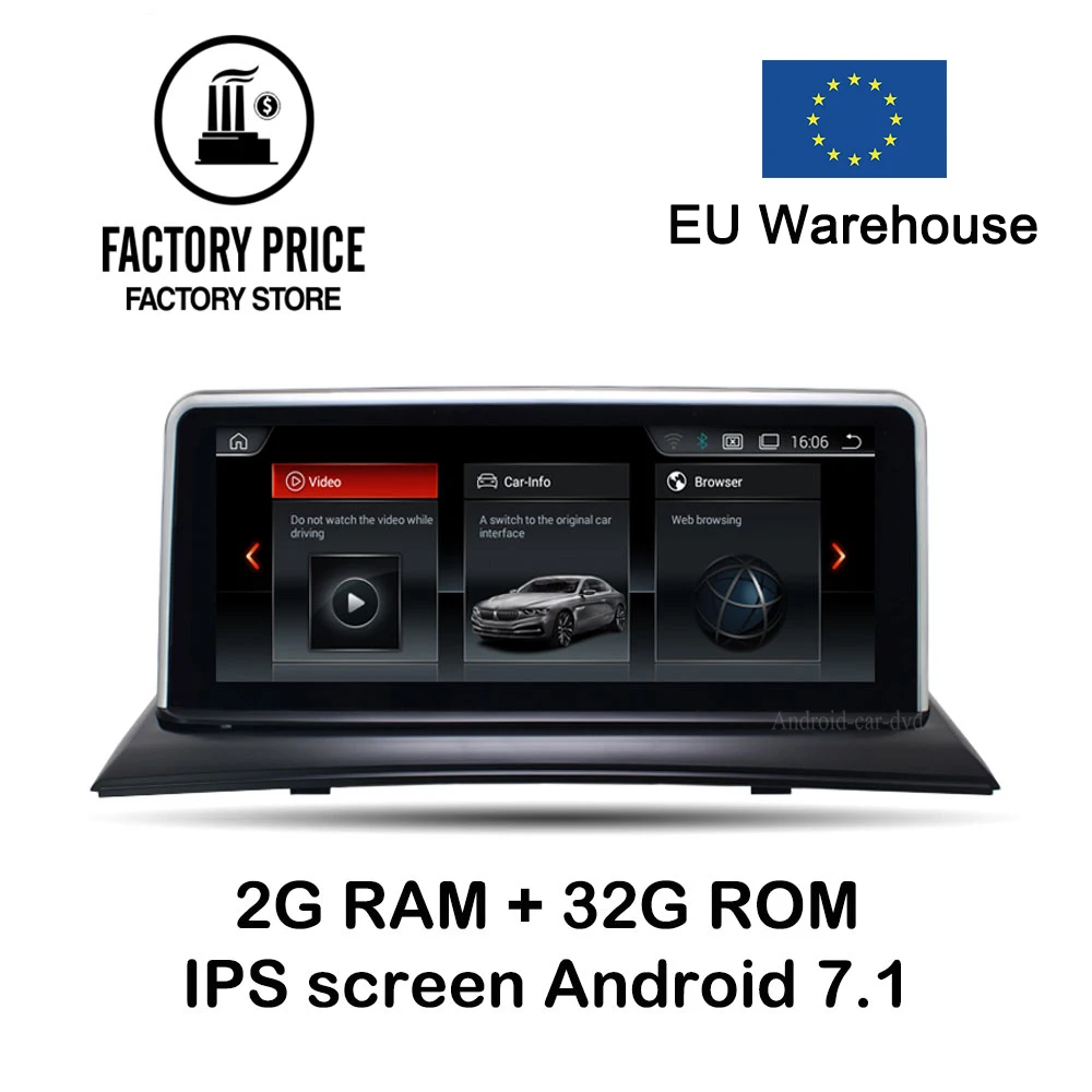 10 25 &quotшестиядерный Android 8 1 Автомобильный мультимедийный плеер для BMW X3 E83 gps