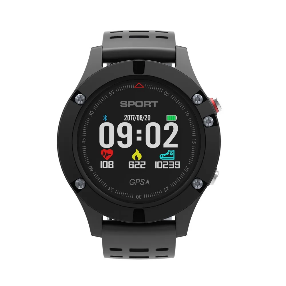 YKSO Bluetooth Smart часы OLED высотомер gps F5 Носимых устройств монитор сердечного ритма