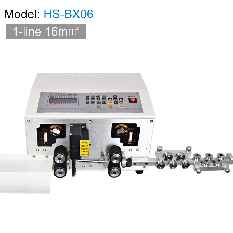 Автоматическая машина для зачистки и резки проводов с высокоскоростным ЖК