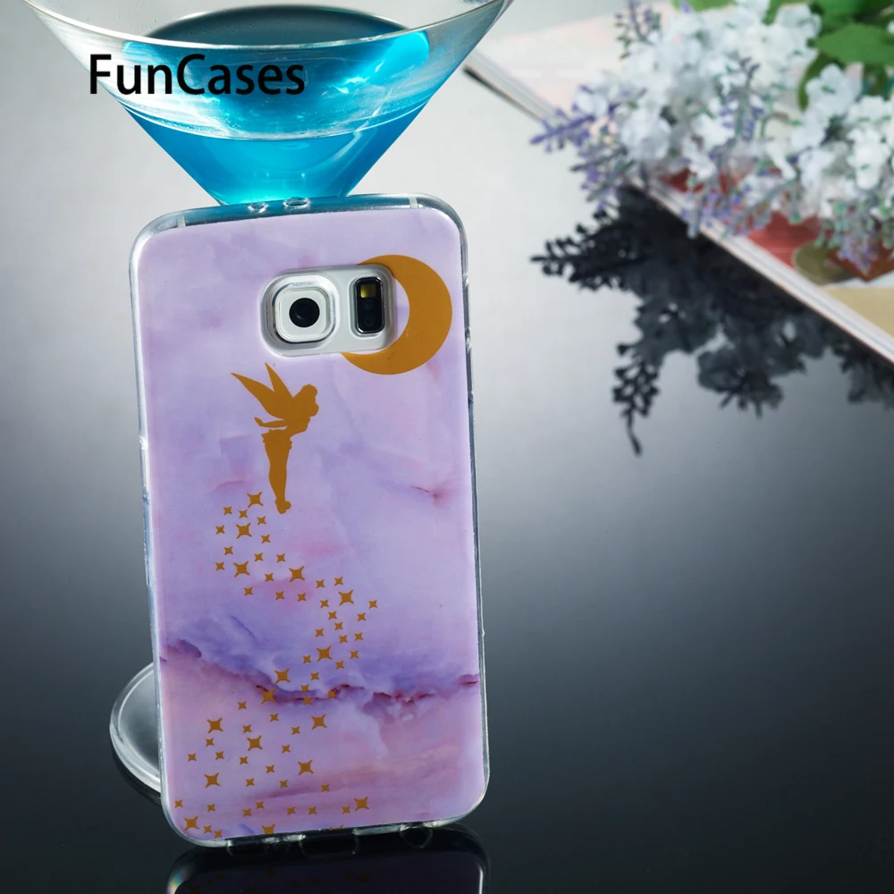 Мрамор Чехлы ТПУ телефон для estojo samsung S6 крышка Бизнес милые Hoesje СПС Galaxy ajax