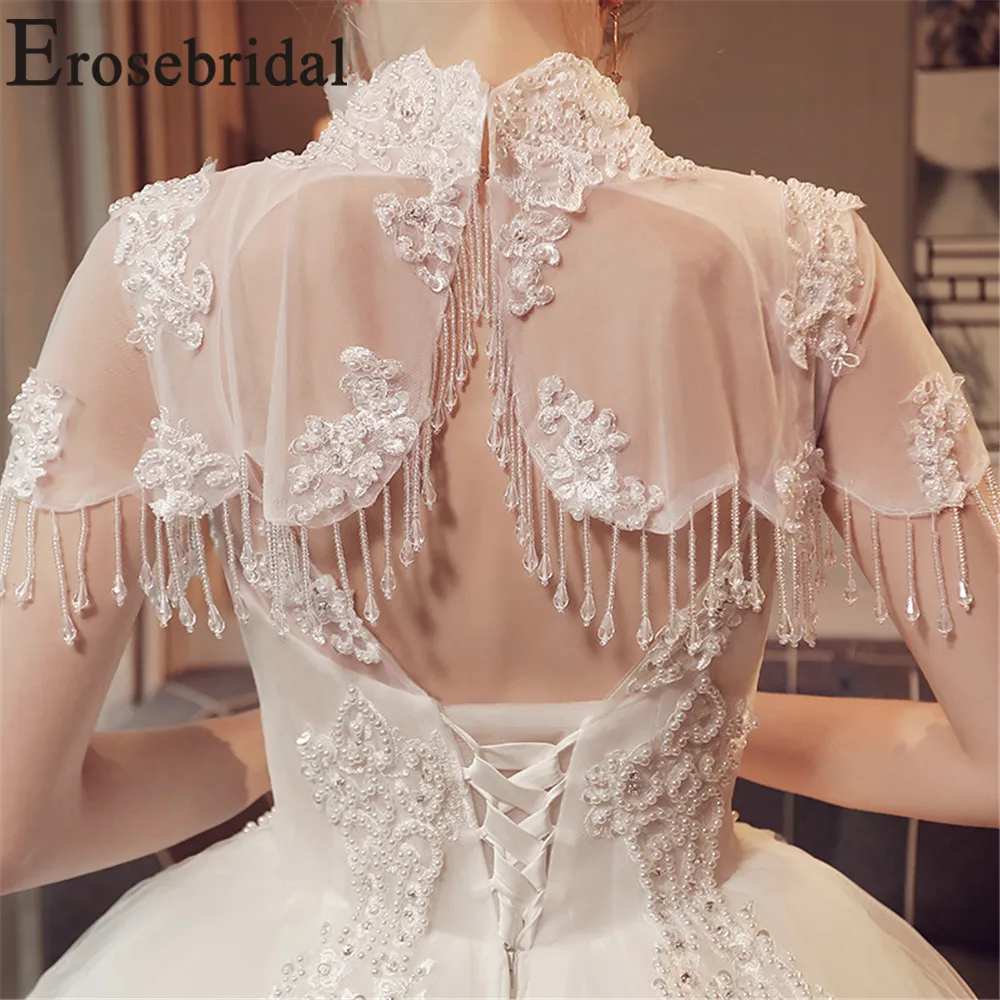 Новое поступление винтажное свадебное платье Erosebridal длинное женское невесты 2019