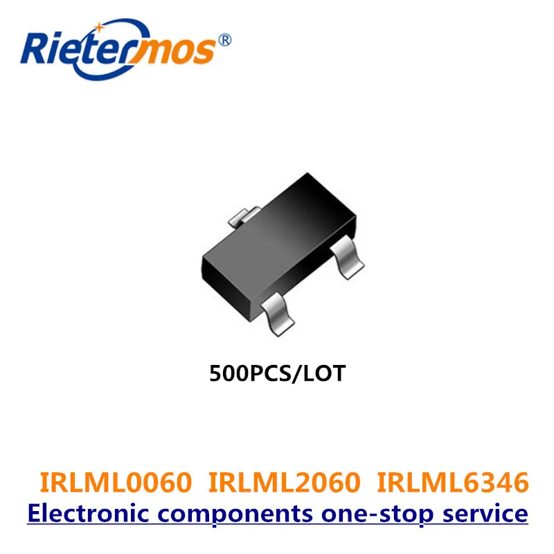 500 шт. IRLML0060TRPBF IRLML2060TRPBF IRLML6346TRPBF IRLML0060 IRLML2060 IRLML6346|n-channel| |