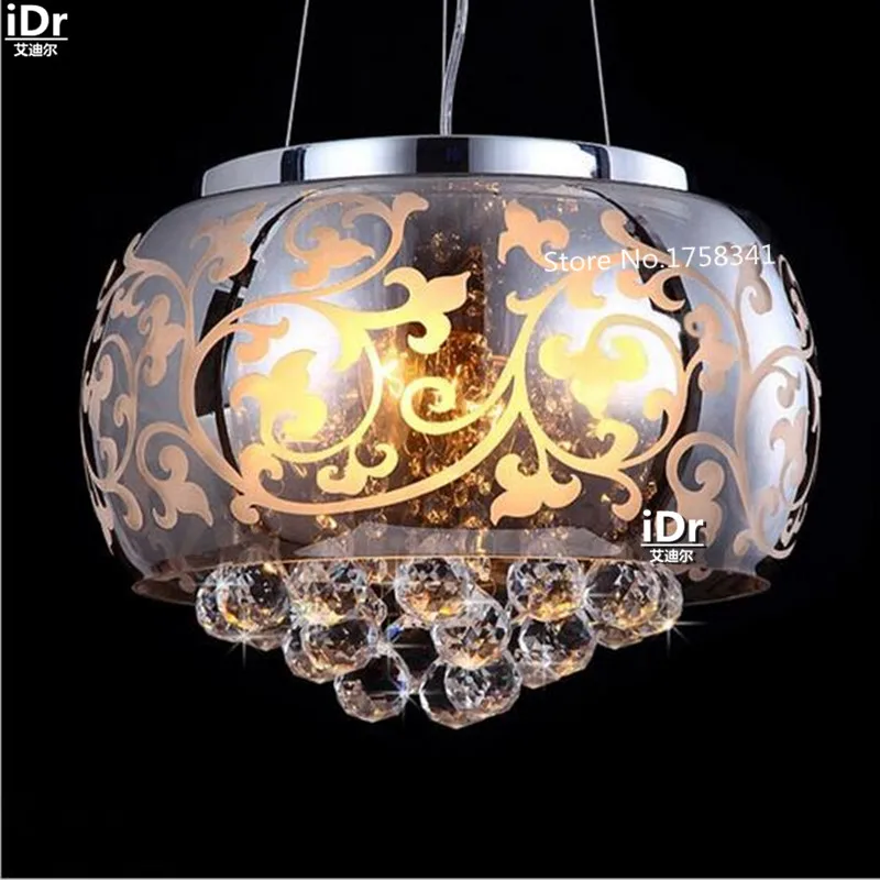 Хрустальный светильник современный минималистичный для ресторана хрустальная