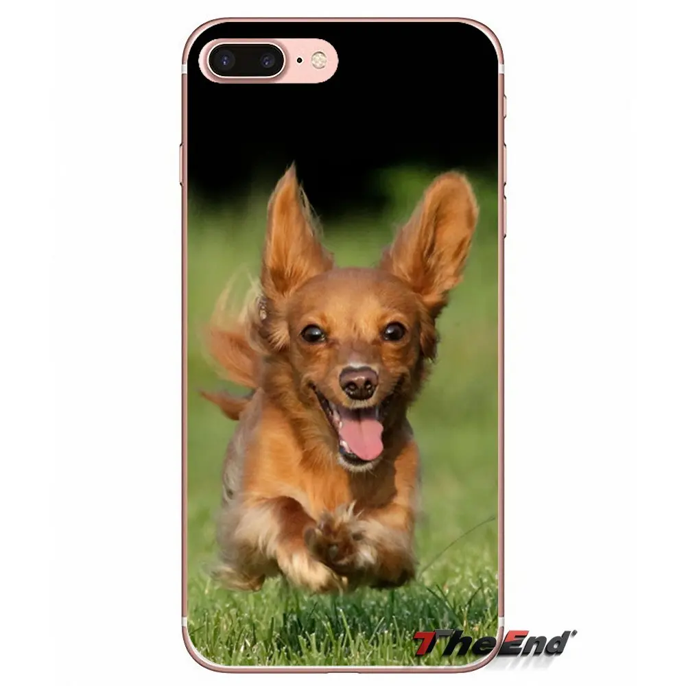 Силиконовые чехлы для телефона такса собака животное Samsung Galaxy S2 S3 S4 S5 MINI S6 S7 edge S8 S9