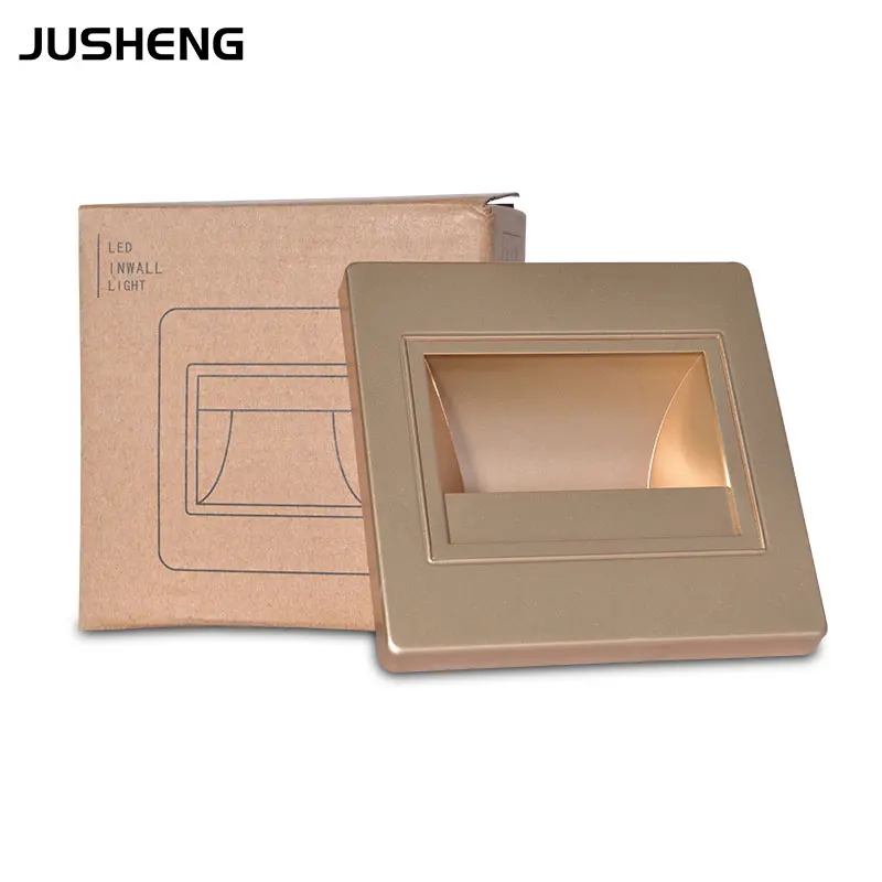 Настенный светильник для лестницы 5 шт./Лот 100 240 В 1 Вт|led wall light|stair lightwall light |