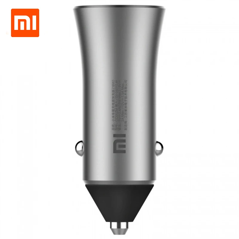 Оригинальный Xiaomi Dual USB Автомобильное зарядное устройство 18 Вт Quick Charge Qualcomm