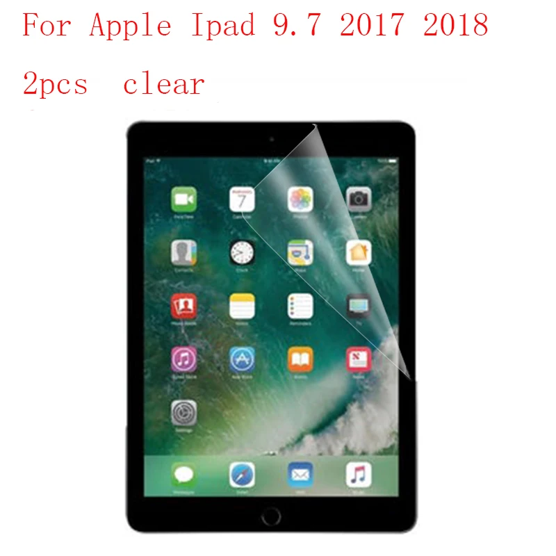 Прозрачная/нано-пленка для ЖК-экрана планшета Apple Ipad 9 7 2017 2018 усиленная защита