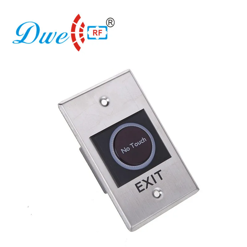 

DWE CC RF access control stainless steel no nc com 12V IR sensor no touch exit button