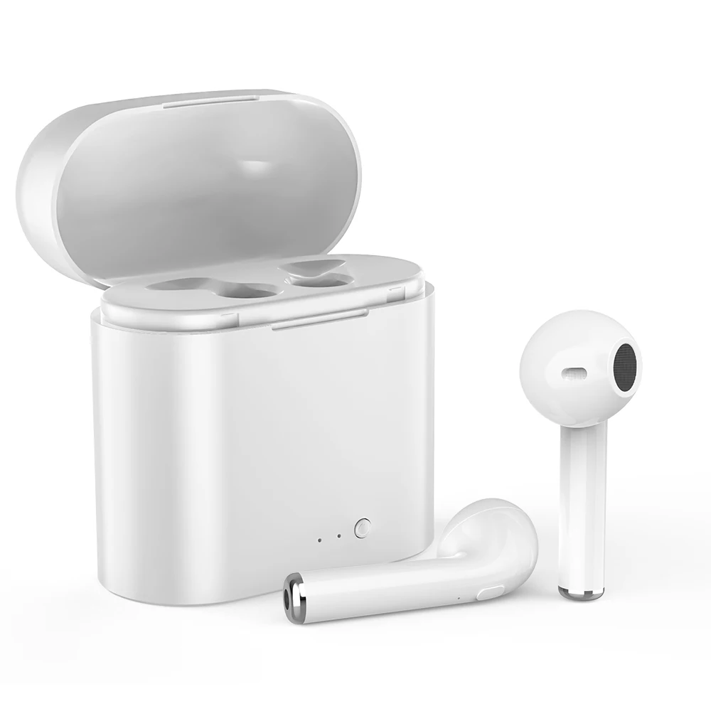 20 шт. I7sTWS Inear беспроводные Bluetooth наушники стерео капельки для iPhone huawei xiaomi смартфон