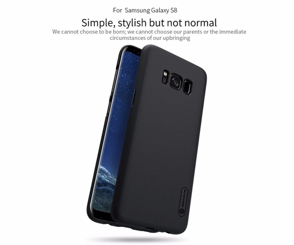 Чехол NILLKIN для Samsung Galaxy S8 суперматовый жесткий чехол-накладка plus + Covre |
