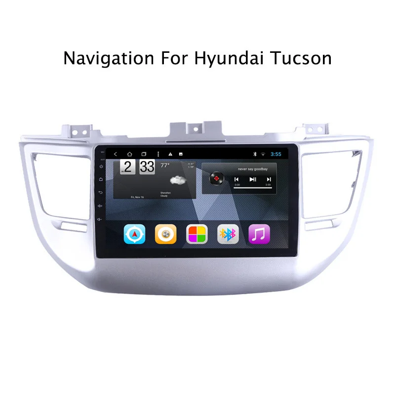 9 &quot2G ram 32G rom Восьмиядерный Android 8 1 автомобильный радиоприемник стерео для hyundai Tucson