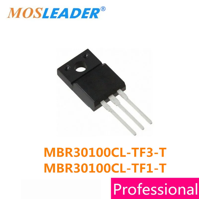 

Mosleader 50PCS TO220F MBR30100CL-TF3-T MBR30100CL-TF1-T MBR30100CL MBR30100CL-T MBR30100CL-TF High quality