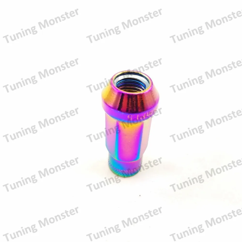 Регулировка Monster 20 шт. Muteki SR48 стальные гайки для колес длина 48 мм m12x1 5/m12x1 25 Neo Chrome|neo