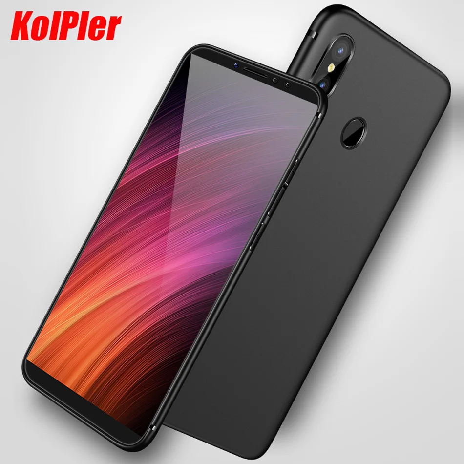 Мягкий чехол KOLPLER для xiaomi Redmi Note 5 Ультратонкий матовый ТПУ бампер Pro shell|Бамперы| |
