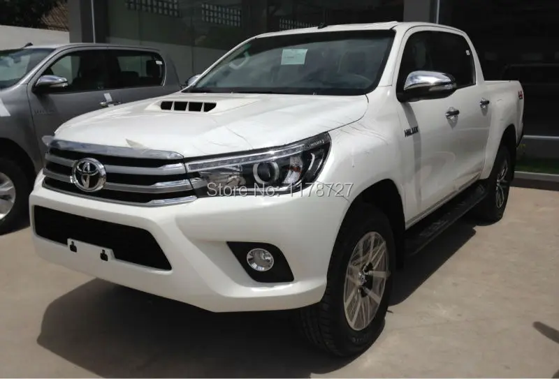 Бесплатная доставка Для 2016 Toyota hilux revo rav4 fortuner черная крышка ручки ABS декоративная