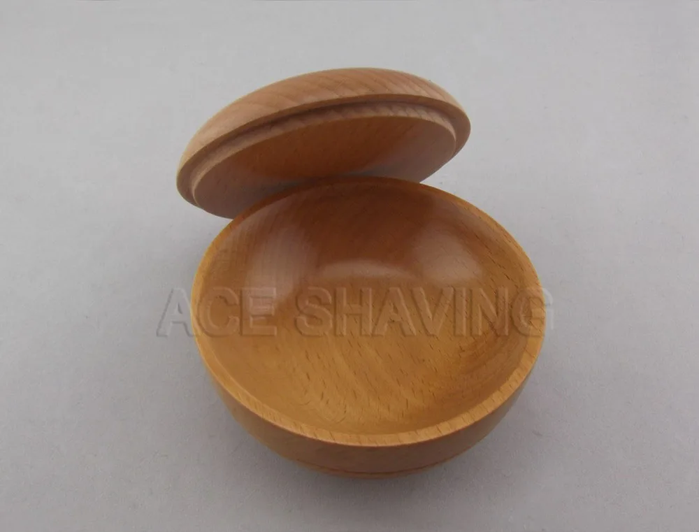 Бука деревянная для бритья чаша мыло контейнер кружка с крышкой чашка|shaving bowl|wood
