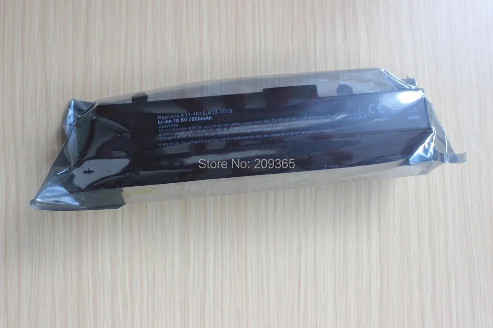 7800 мАч черный Аккумулятор для ноутбука Asus Eee PC VX6 1011 1015 P 1015PE 1016 1215N 1215B A31 A32 AL31 PL32