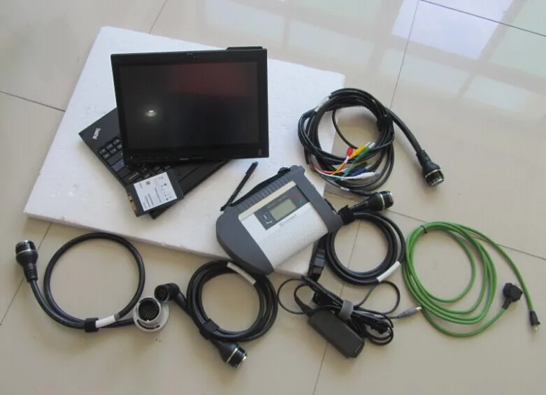 Star Diagnosis Compact 4 Sd c4 with Laptop x200t Touch Screen Hdd v06/2021 Newest Software Ready to Use All Cables Full | Автомобили и