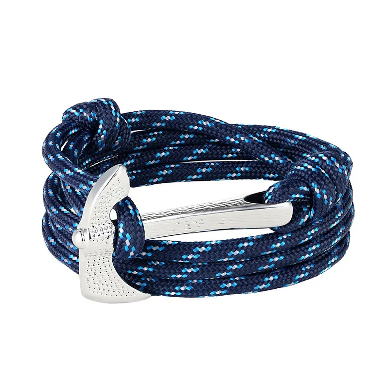 Лидер продаж! Новые модные ювелирные изделия браслет с якорем из золотого сплава