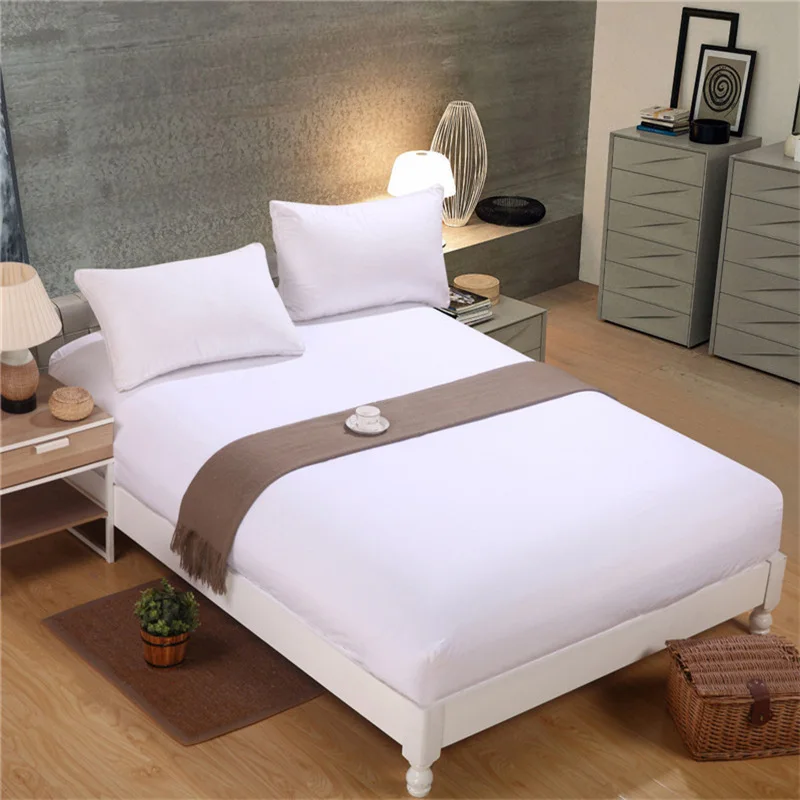 Новый лист покрывало чистый цвет матрас фланелет защита от пыли не выцветает