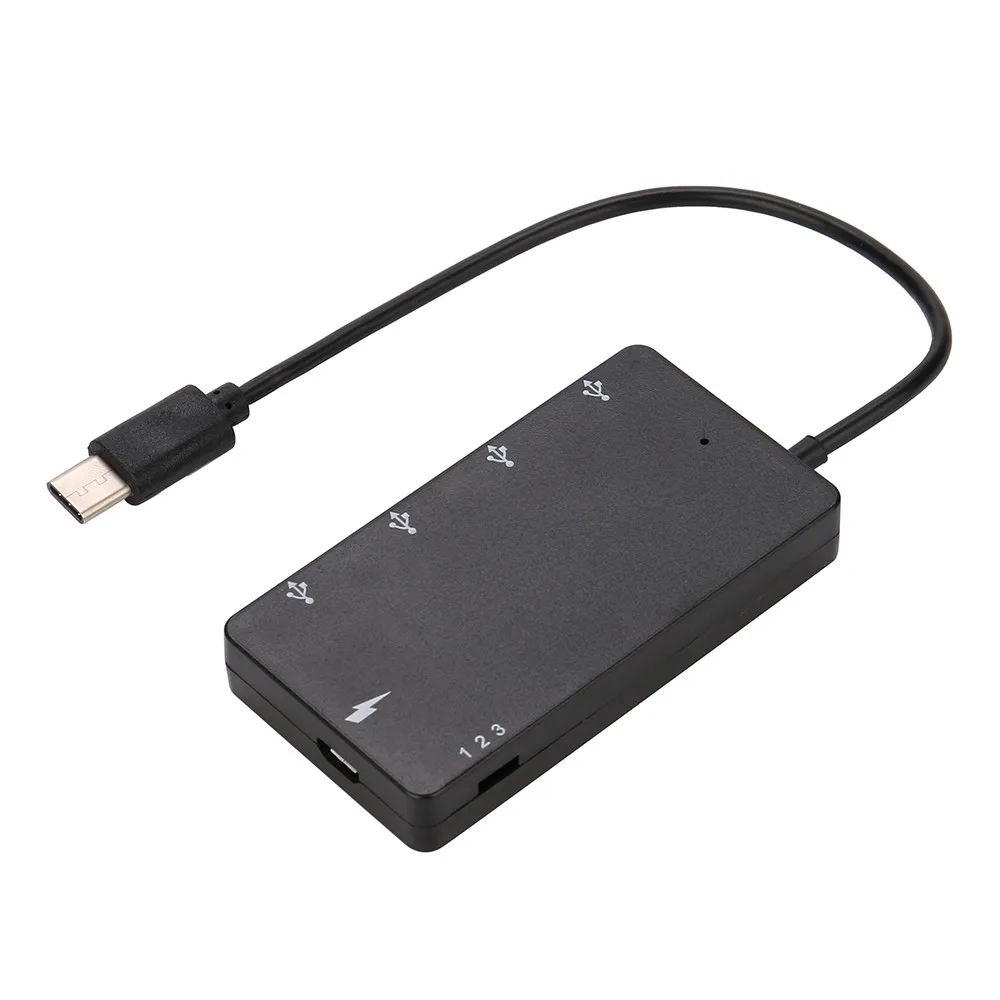 Супер Тип C USB 2,0 Зарядка HUB адаптер USB-C 2,0 конвертер для Macbook Pro USB C концентратора Тип C концентратор USB 2,0 Ethernet