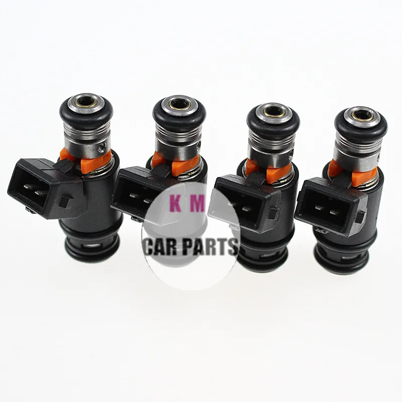 6x новая высокая скорость потока топливных форсунок Форсунка для VW Golf Jetta 99-02 2.8L 021906031D 021 906 031D IWP-022 IWP022