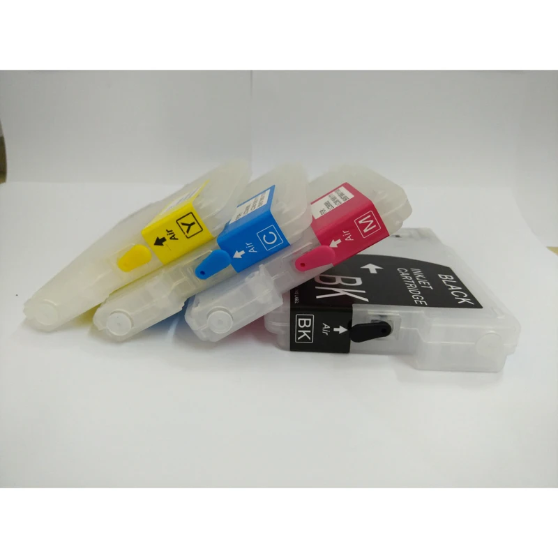 

Vilaxh LC38 LC60 LC65 LC980 LC61 LC985 LC39 LC67 LC1100 Refillable Ink Cartridge For Brother DCP 185C 195C 9805C J315 J515 J125