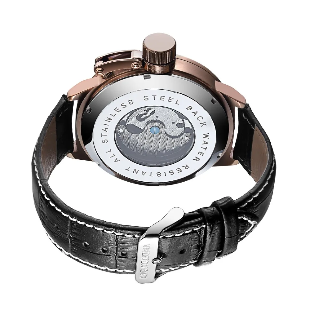 Высококачественные мужские Роскошные спортивные автоматические военные часы 50