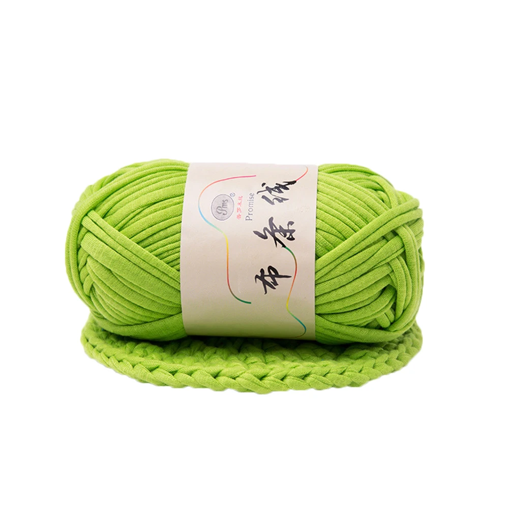 1Pc Hand-knit Woven Thread Thick Yarn Basket Blanket Carpets Yarn Cozy Cotton Wool Knitting Braided DIY Crochet Fancy Cloth Yarn