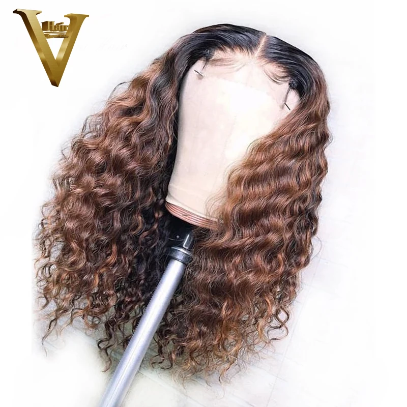 13х6 глубокая часть предварительно выщипанные медовые светлые кружевные передние