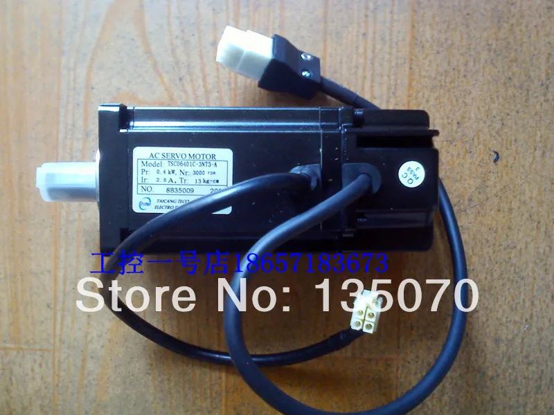 Новый TECO ac Серводвигатель 400 Вт TSC06401C 3NT3 A|ac servo motor|servo motor 400wac 400w |