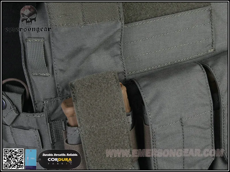 Emersongear Molle тактический жилет для страйкбола боевой 094K M4 чехол Листва Зеленый
