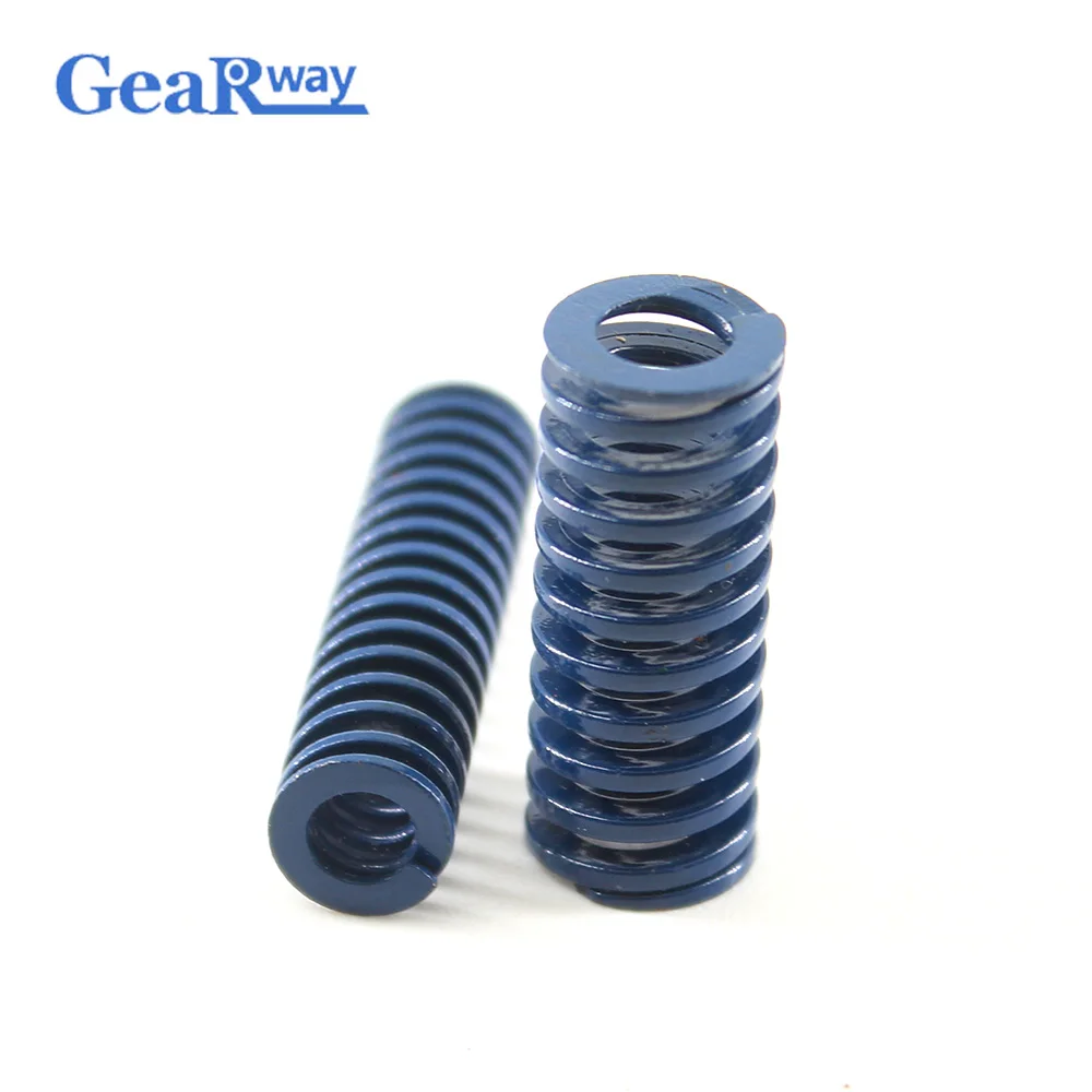 

Gearway Blue Die Spring Long TL30x30/30x35/30x40/30x55/30x60mm 48% Compression Ratio Spiral Stamping Compression Die Spring