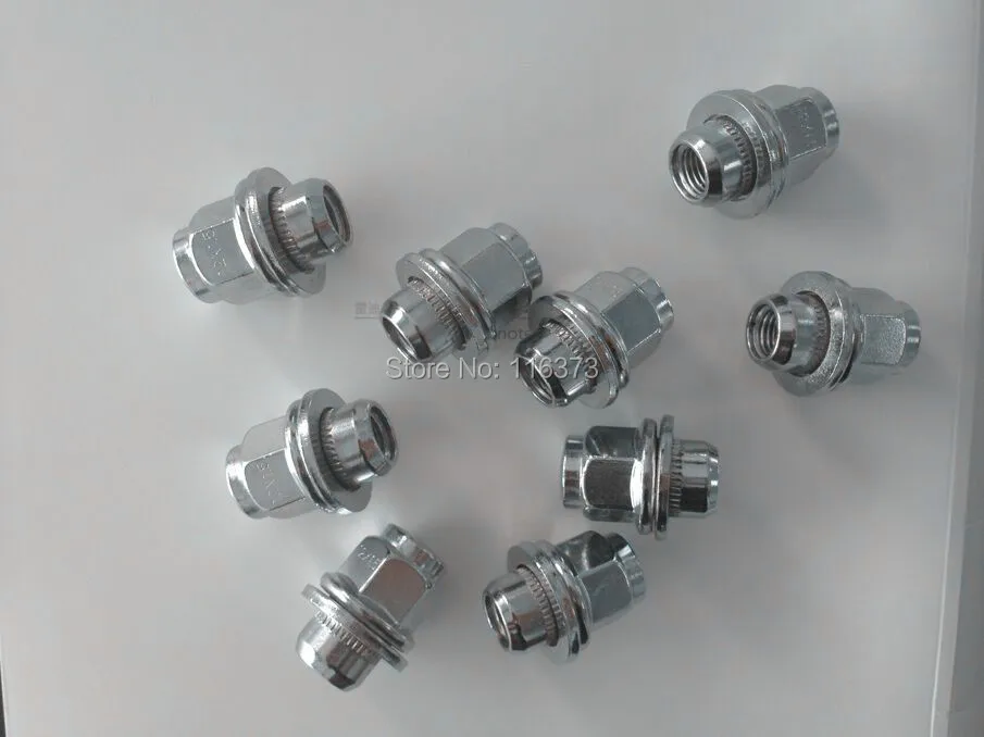 24 шт. OE Mag стильные гайки с шайбой | 12x1 5 На складе Mitsubishi 2004 2011|lug nuts|12x1.5 nutsmitsubishi lug nuts