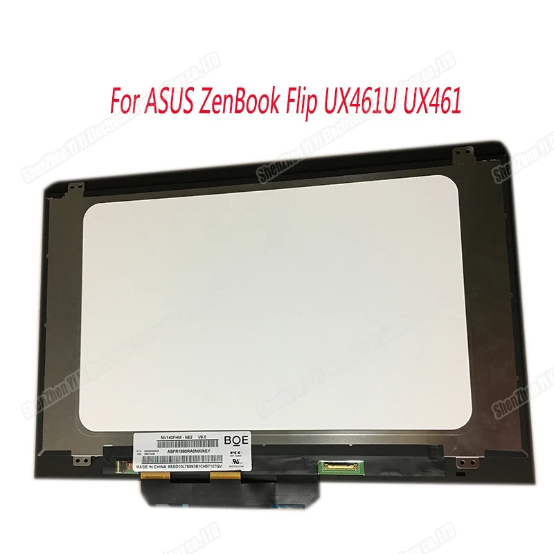 Сенсорный ЖК-экран для ноутбука Asus Zenbook Flip 14 UX461U ux461 | Компьютеры и офис